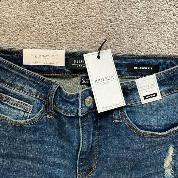 Judy Blue Mid-Rise Jeans - Picture 2 of 6
